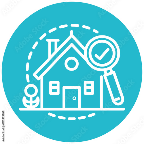Home Inspection Vector Icon