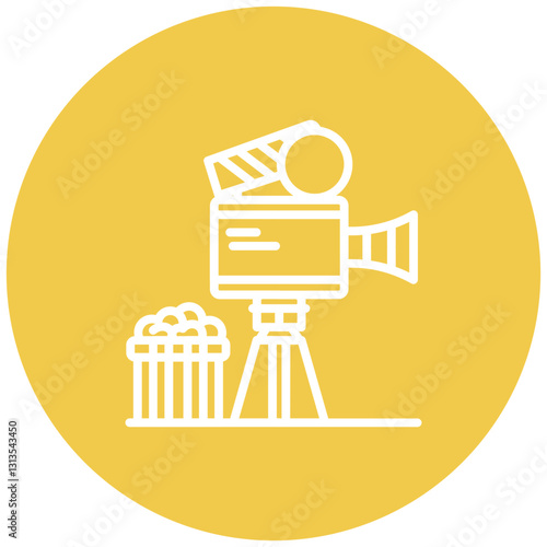 Movie Adaptation Vector Icon