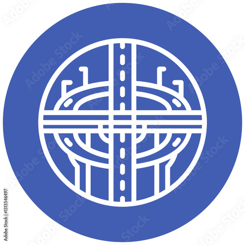 Overpass Vector Icon