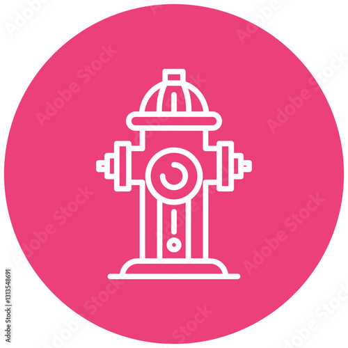 Fire Hydrant Wrench Vector Icon