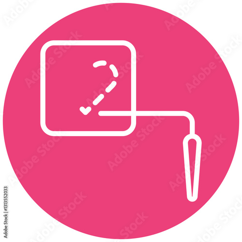 Applique Vector Icon