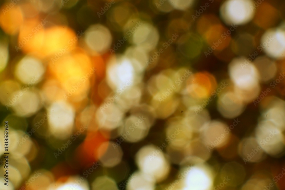 Naklejka premium Glimmering sphere background with colorful light bokeh for artistic projects