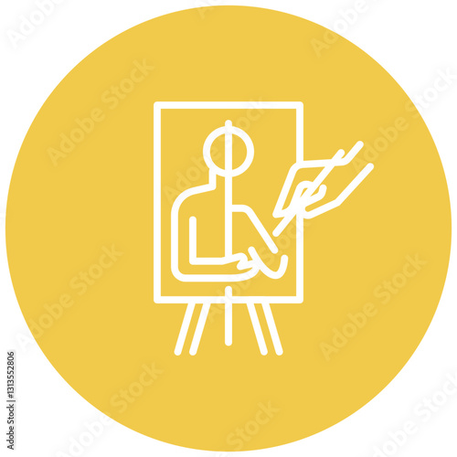 Art Therapy Vector Icon