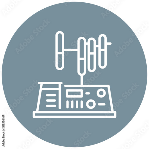 Chromatography Vector Icon