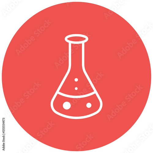 Conical Flask Vector Icon