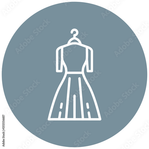 Gown Vector Icon