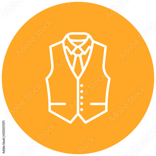 Waistcoat Vector Icon