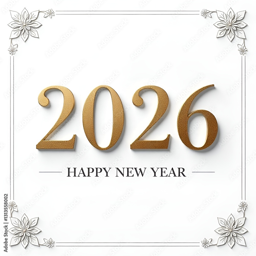 Happy new year 2026 template Happy new year 2026 template
