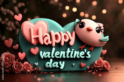 happy valentine's day background