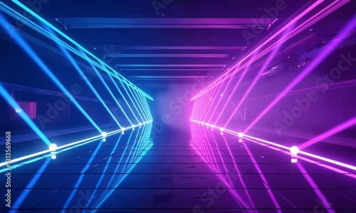 Fluorescent Light Loops  