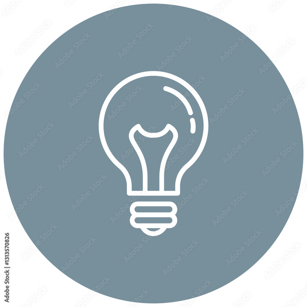 Smart Lighting System Vector Icon Smart Lighting System Vector Icon
