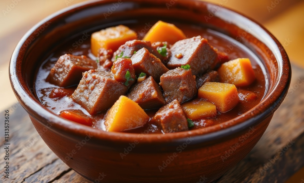 Delicious beef stew with vegetables Delicious beef stew with vegetables