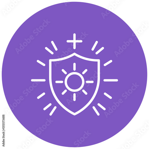 UV Protection Vector Icon