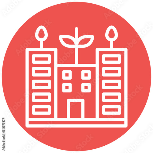 Green Construction Vector Icon