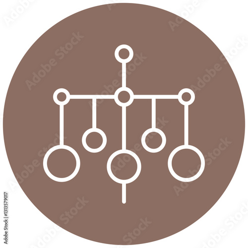 Nursery Decor Vector Icon