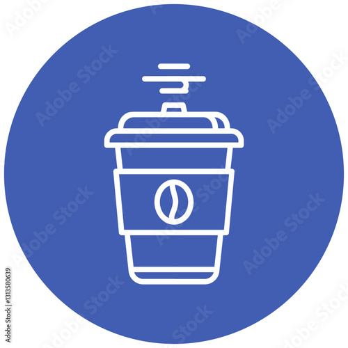 Coffee To Go Carrier Vector Icon