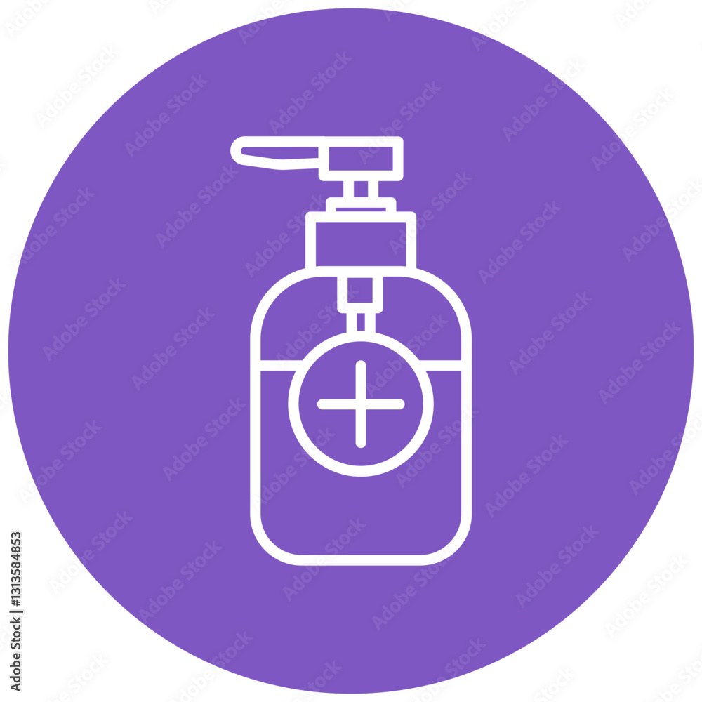 Obraz premium Hand Sanitizer Vector Icon