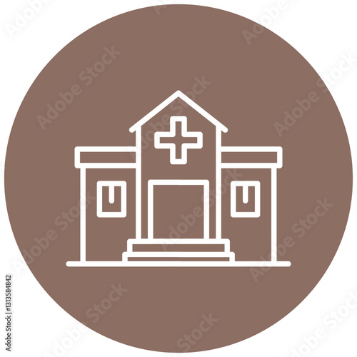 Emergency Room Vector Icon