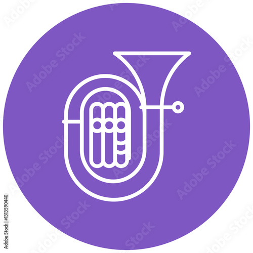 Tuba Vector Icon