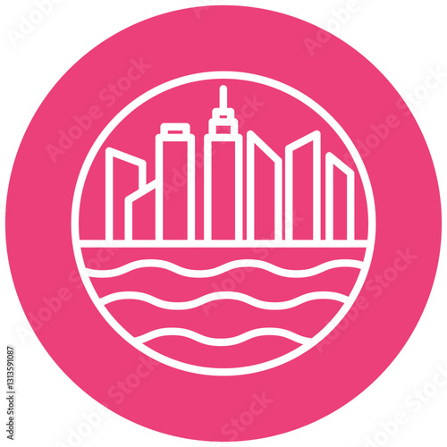 Skyline Vector Icon