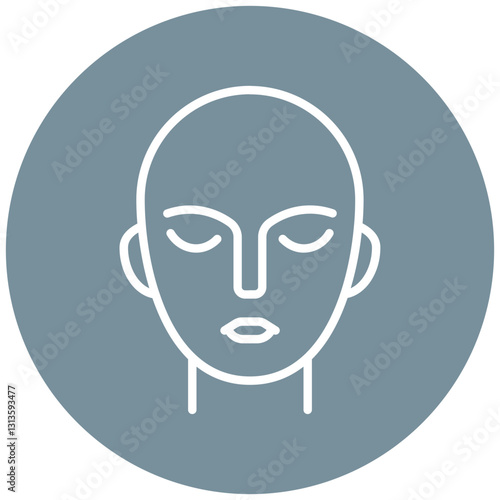 Expressionless Face Vector Icon