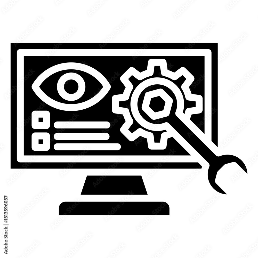 Monitoring Tools Icon Monitoring Tools Icon