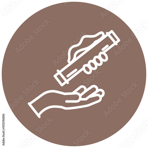 Relay Baton Vector Icon