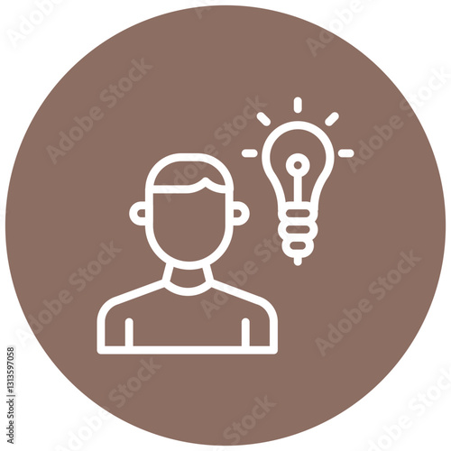 Brand Awareness Vector Icon