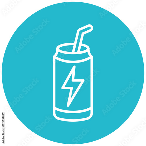 Energy Drink Vector Icon