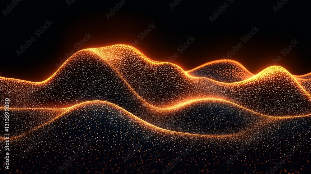 LuminousParticleWaveElegance,Astrikingbackgroundforfuturisticdata,digitaldisplayinterfaces,andabstracttechnologypresentations LuminousParticleWaveElegance,Astrikingbackgroundforfuturisticdata,digitaldisplayinterfaces,andabstracttechnologypresentations