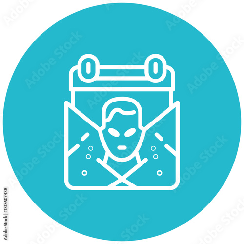 Concealed Evidence Vector Icon