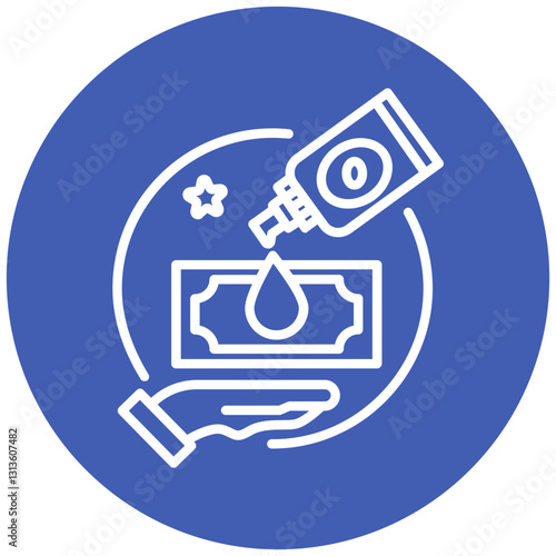 Grease Money Vector Icon