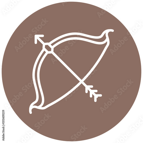 Longbow Vector Icon