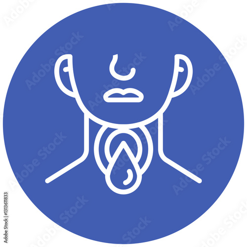 Sore Throat Vector Icon