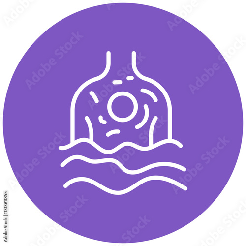 Watery Rash Vector Icon