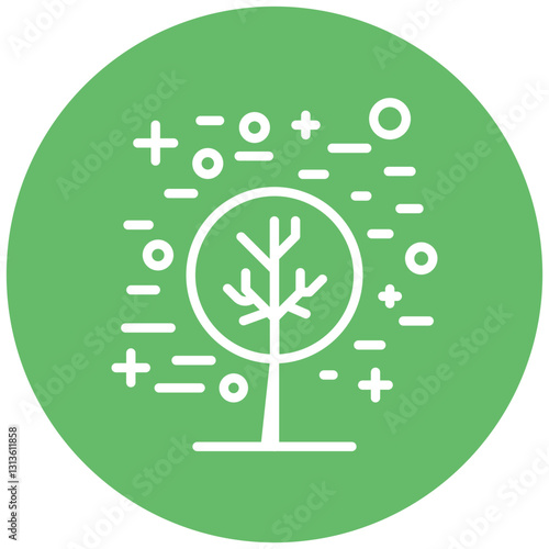 Tree Pollen Sensitivity Vector Icon