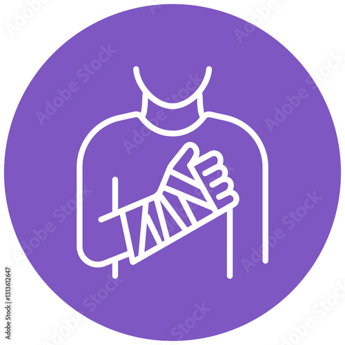 Overuse Injury Vector Icon