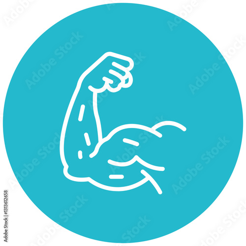 Muscle Fatigue Vector Icon