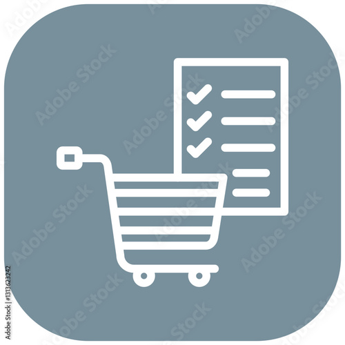 Shopping List Icon
