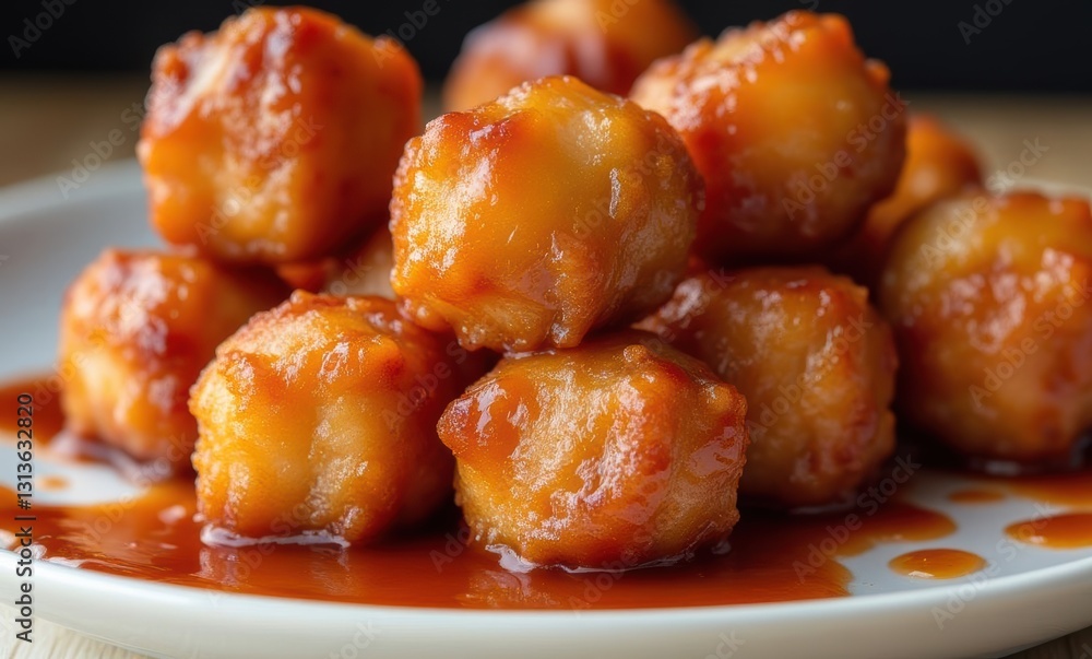 Delicious sweet and sour balls Delicious sweet and sour balls