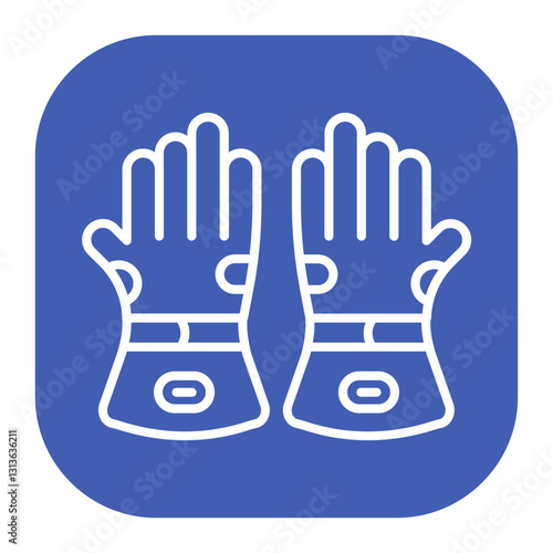 Ski Gloves Icon