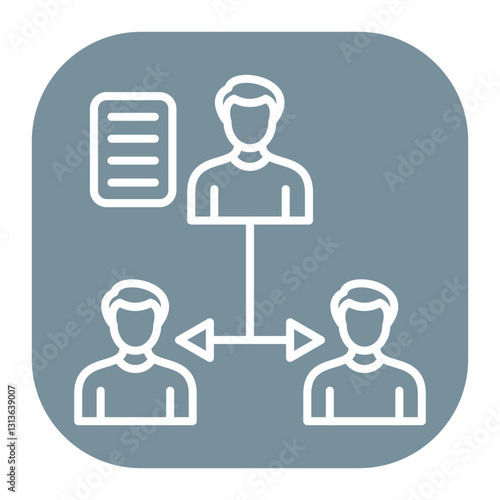 Delegating Task Icon