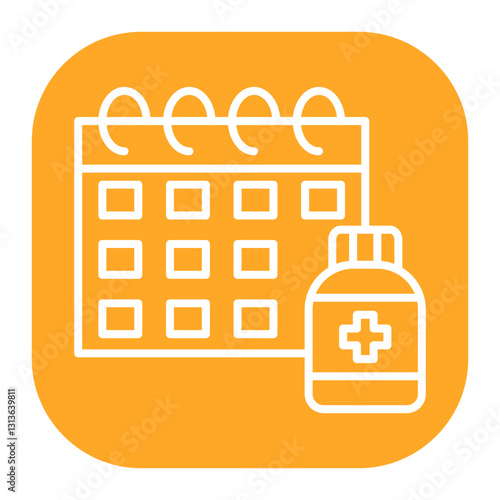 Medicine Schedule Icon