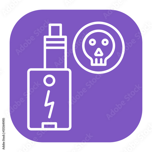 Vaping Addiction Icon