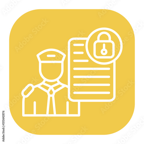 Data Protection Officer Icon