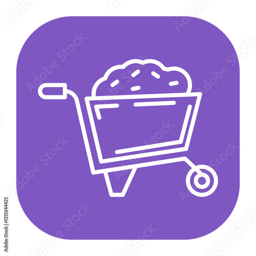 Wheelbarrow Icon