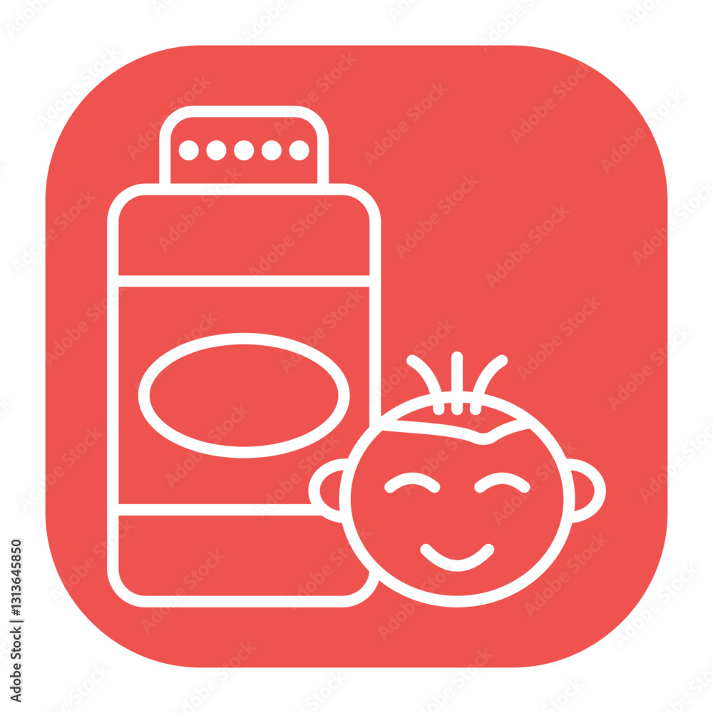 Fotografie Baby powder Icon