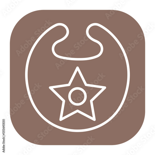 Baby Bib Icon