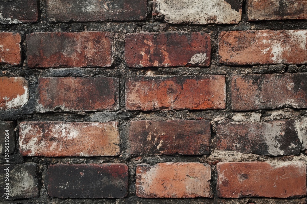 Rustic red brick background ideal for home decor and industrial design enthusiasts looking to enhance interiors with a vintage touch Rustic red brick background ideal for home decor and industrial design enthusiasts looking to enhance interiors with a vintage touch