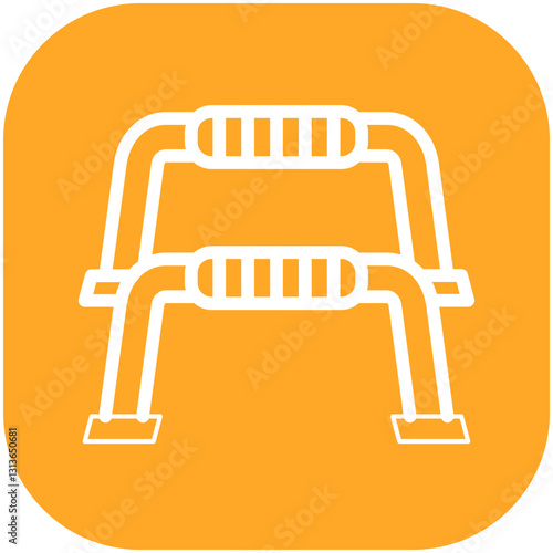 Pushup Stands Icon